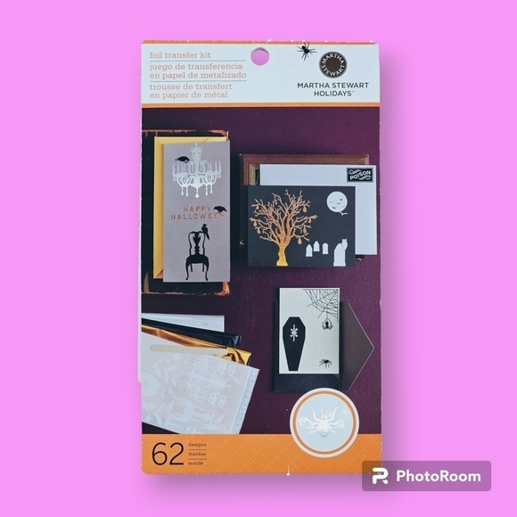 Martha Stewart Halloween Foil Transfer Kit - Picture 1 of 4